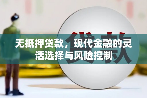 当阳无抵押贷款，现代金融的灵活选择与风险控制