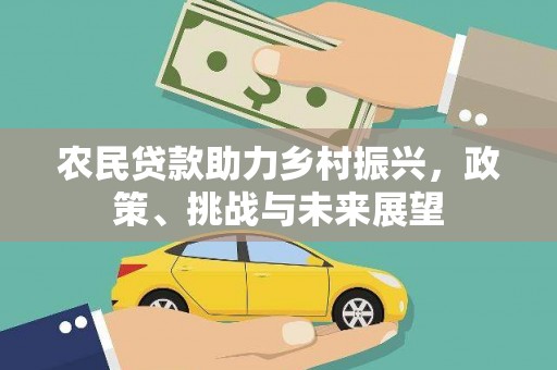 当阳农民贷款助力乡村振兴，政策、挑战与未来展望