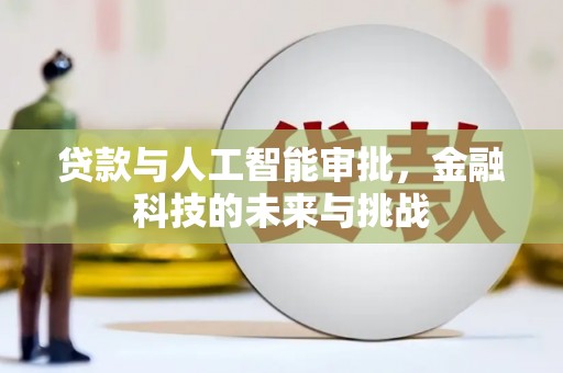 当阳贷款与人工智能审批，金融科技的未来与挑战