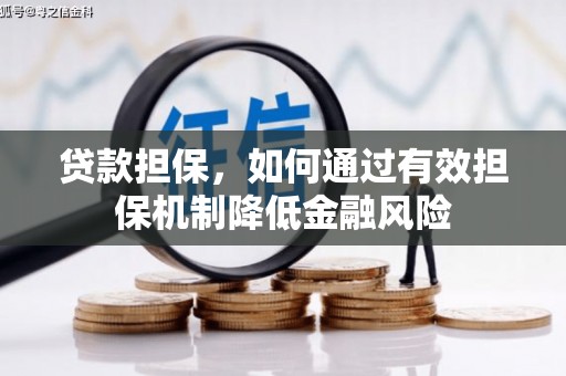 当阳贷款担保，如何通过有效担保机制降低金融风险