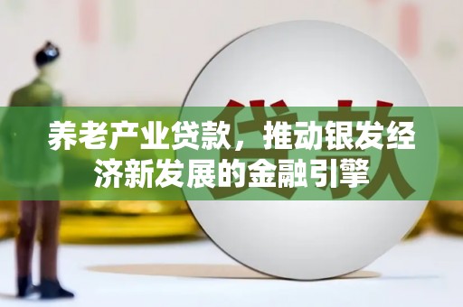 当阳养老产业贷款，推动银发经济新发展的金融引擎