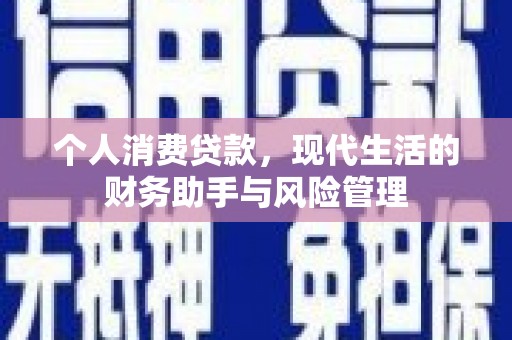 当阳个人消费贷款，现代生活的财务助手与风险管理